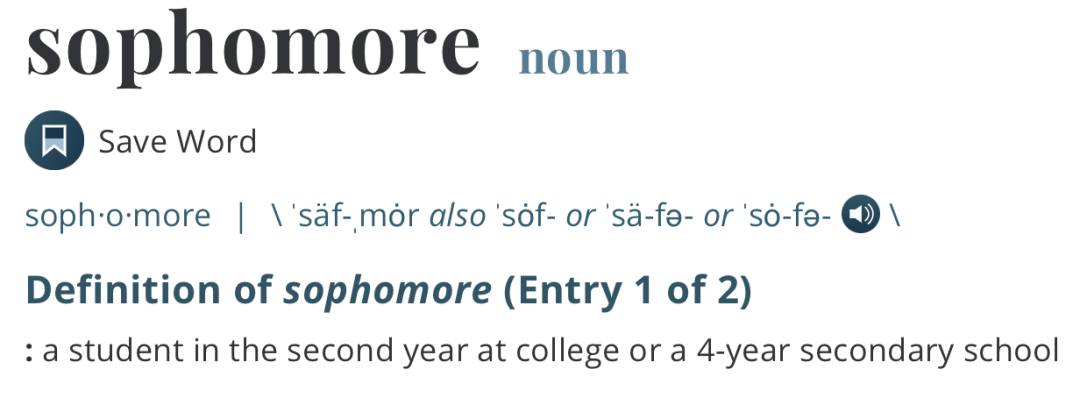 “大一新生”用英语咋说？总不能说the new students吧