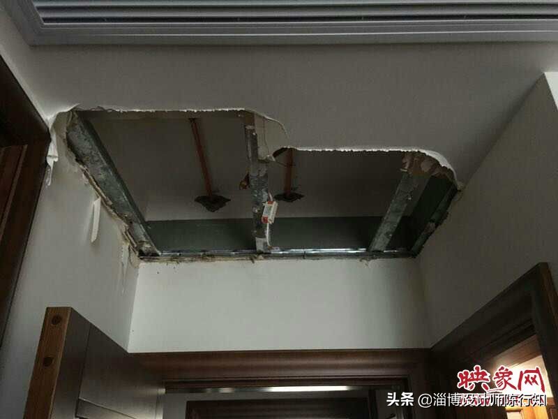  又是漏水、又是墙皮脱落，开发商和装修公司的扯皮大战    