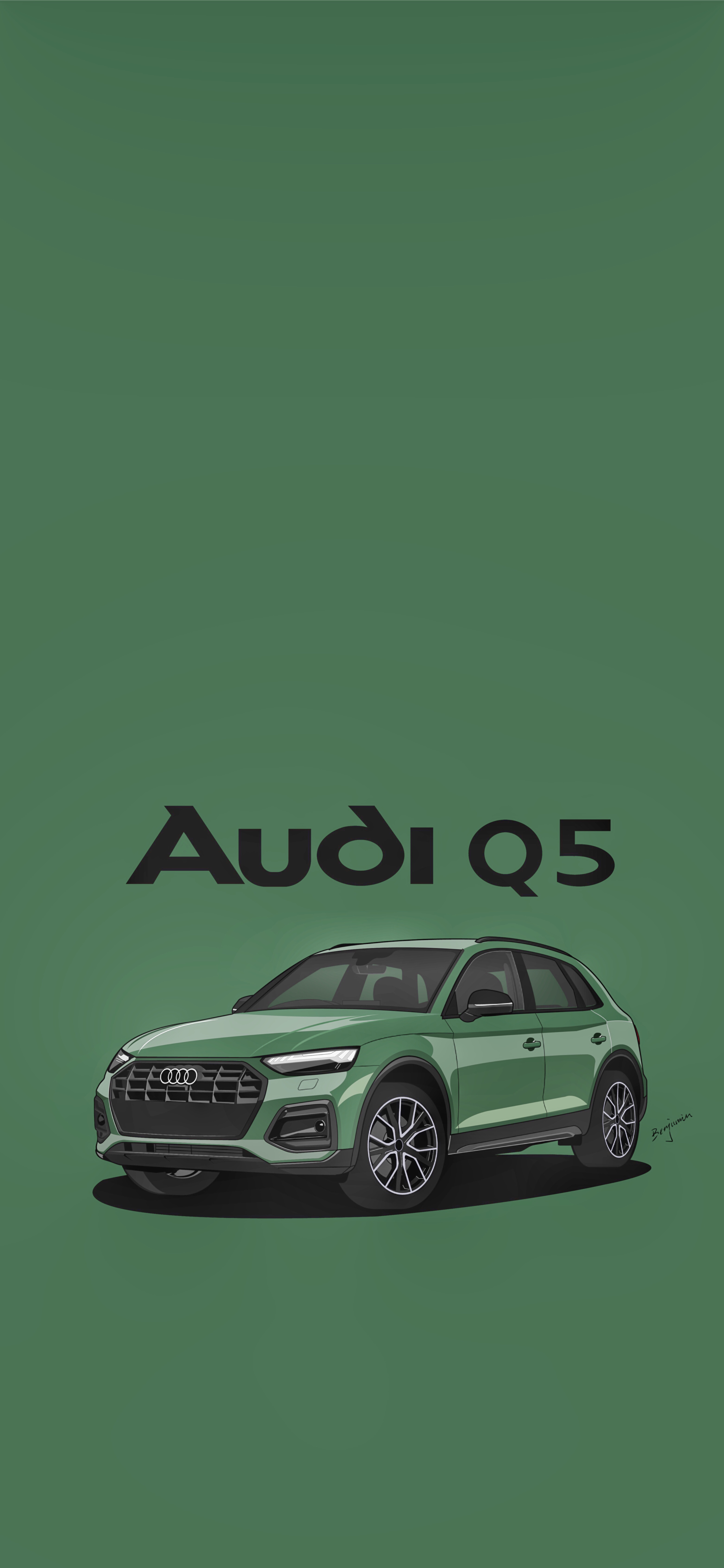 原创手绘汽车壁纸合集5