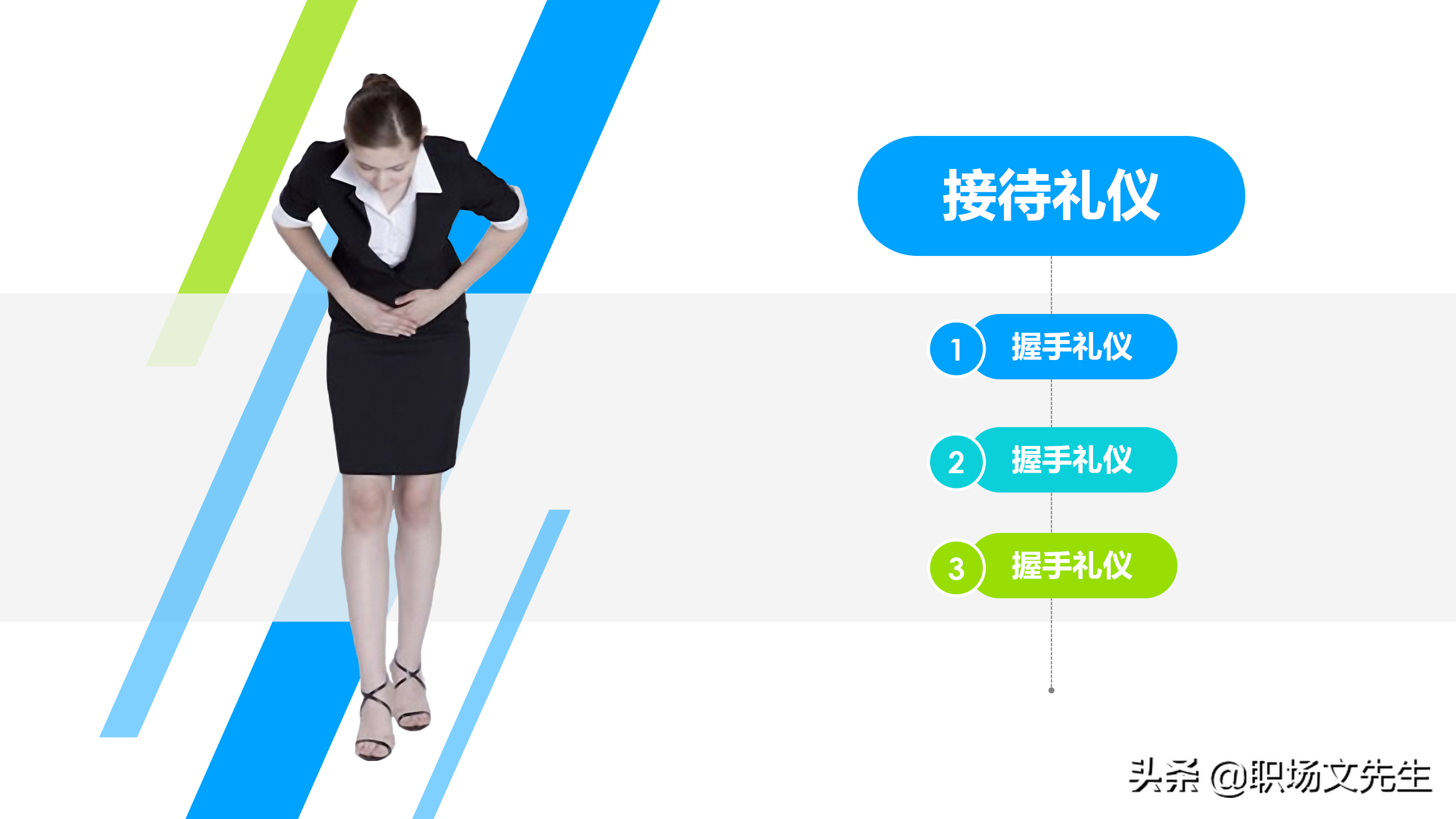 商务礼貌礼仪标准，50页商务礼仪培训课件，培训经理主管必备收藏