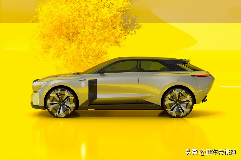 新车｜定位或高于梅甘娜E-Tech Electric 雷诺全新纯电SUV预告图