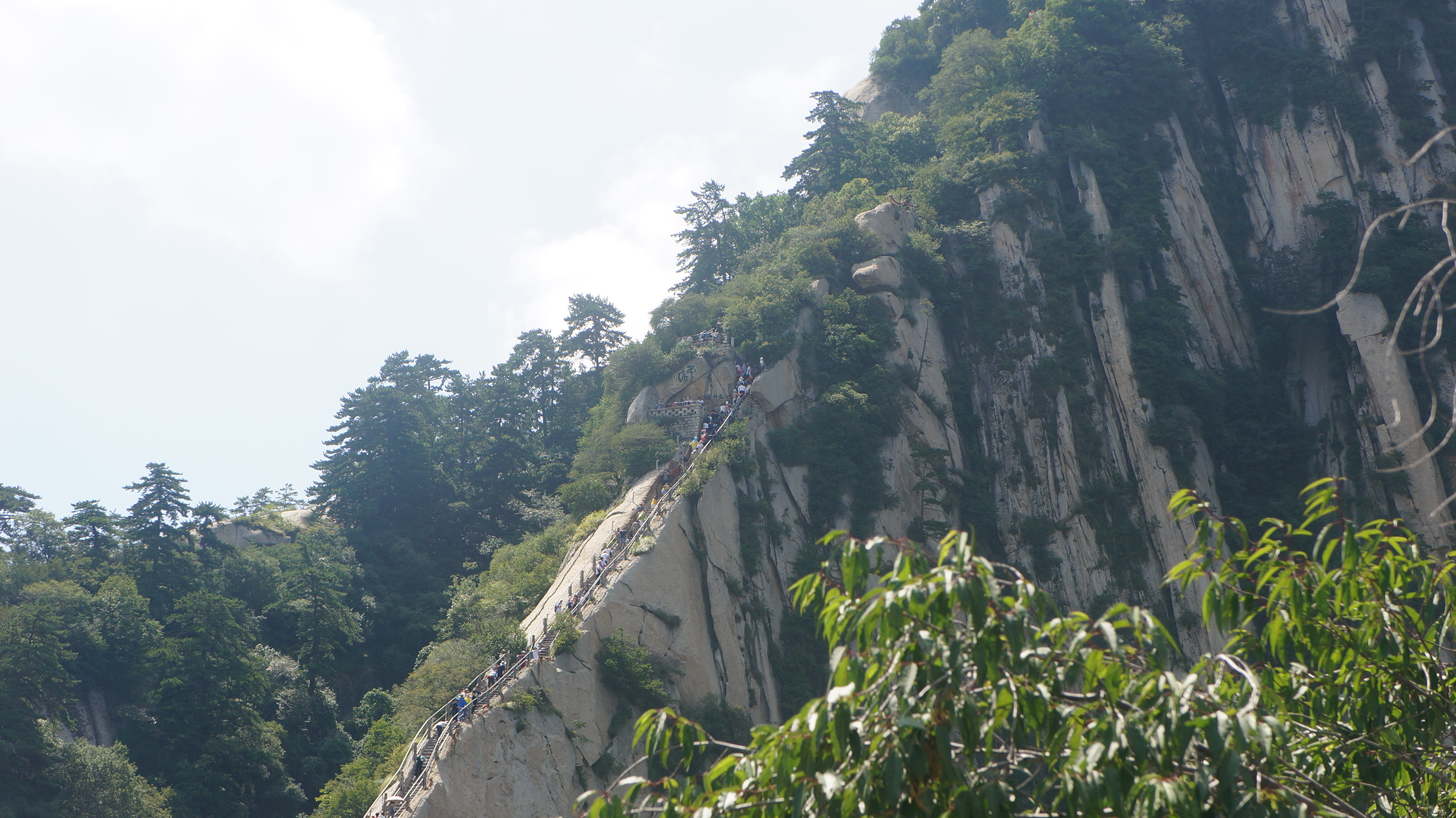 走这个路线可以游览完华山所有景点和路线