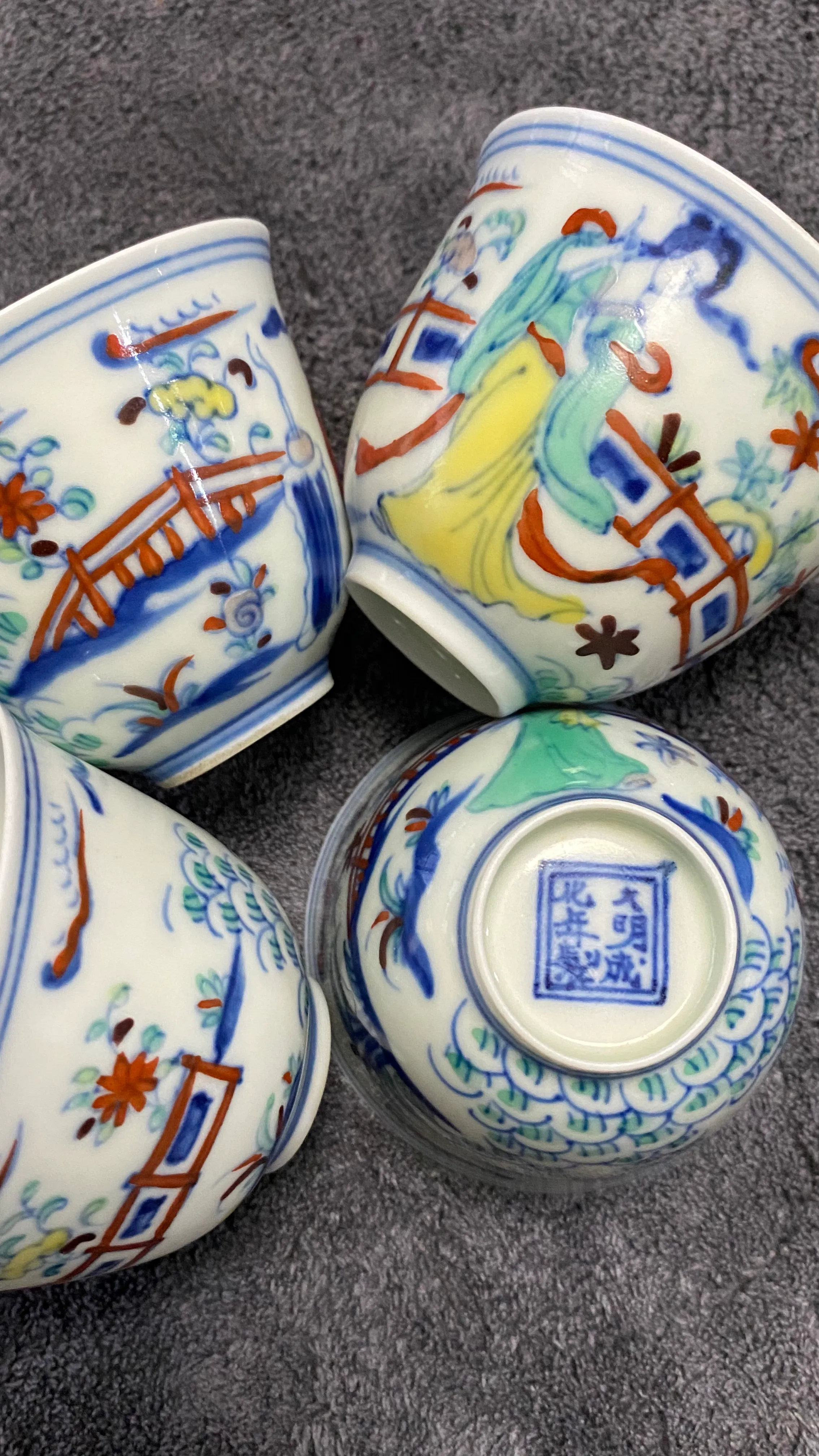 大明成化斗彩瓷器鉴定要点分享~成化真品打样!