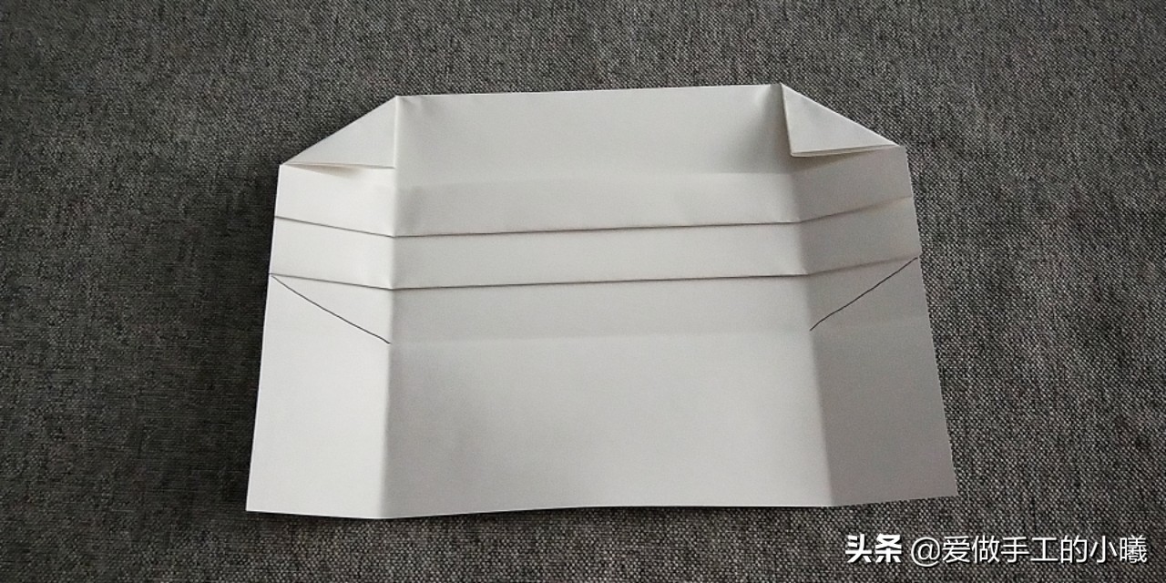 折纸教程：A4纸折出的漂亮信封，简单又实用