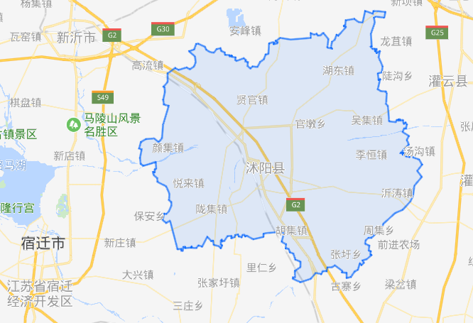 沭阳沂涛镇地图图片