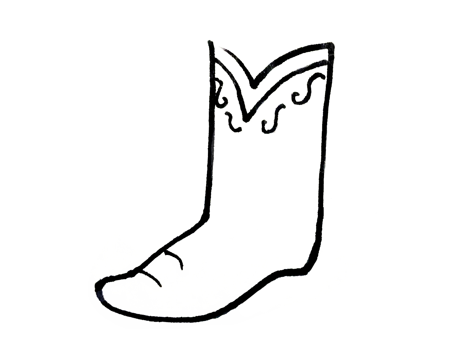 亲子简笔画鞋素材|10款鞋的画法,跟着步骤画,零基础也能学会