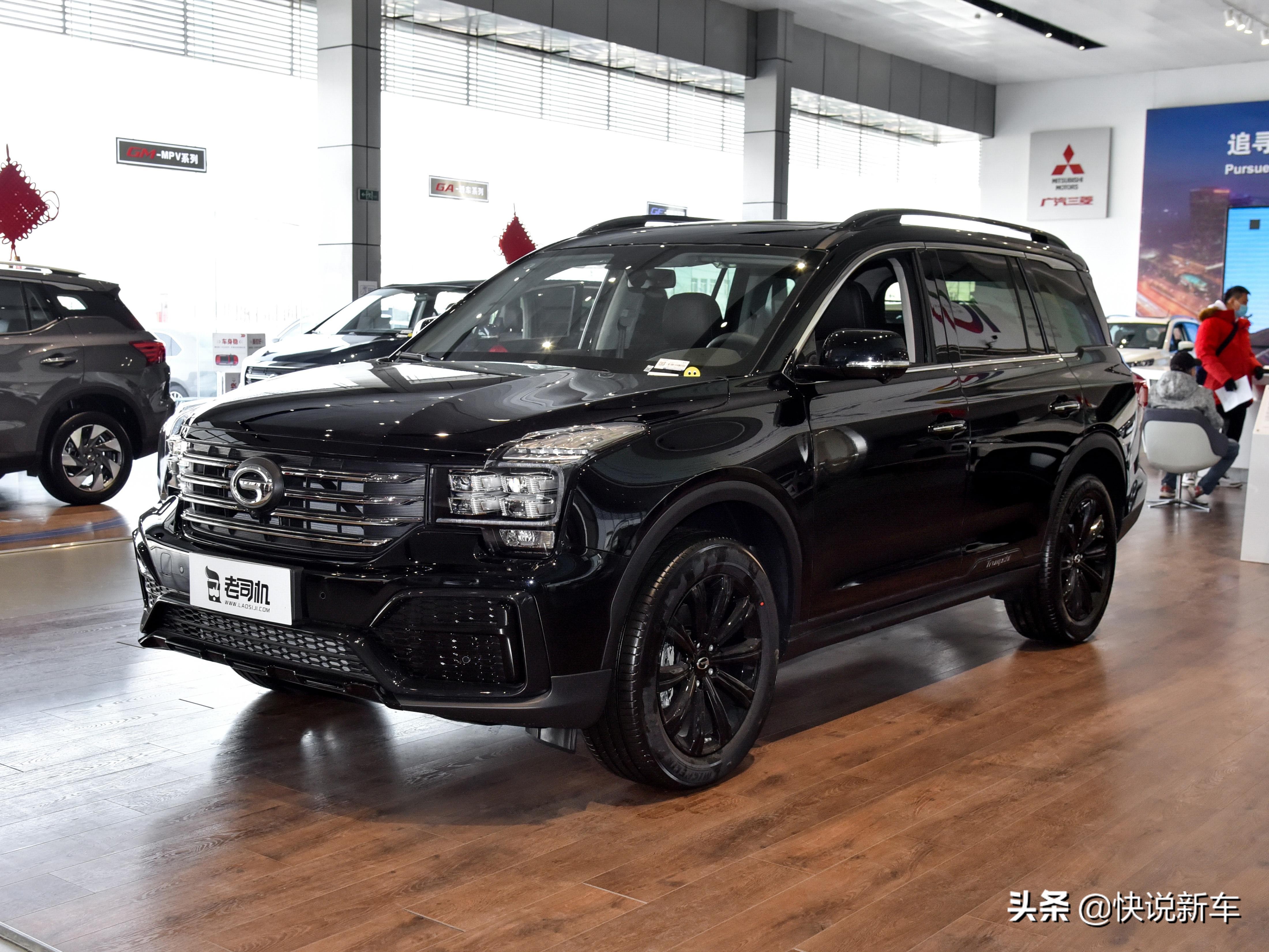 传祺大尺寸高车身7座SUV，宽敞空间尽享舒适驾乘