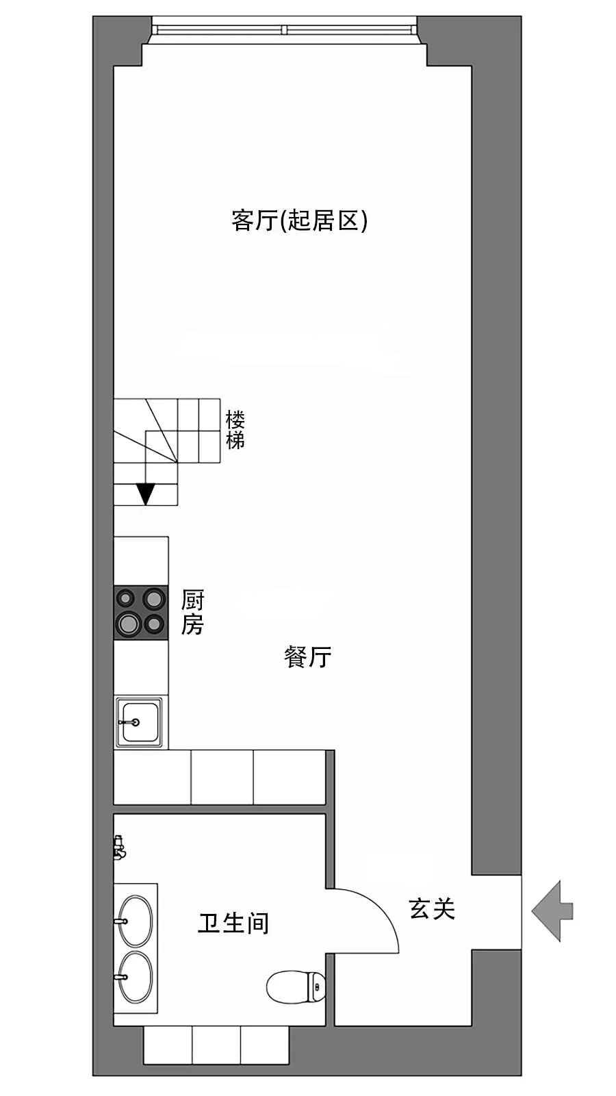 46㎡能住六口人!这5套复式公寓,简直装修爆款教科书