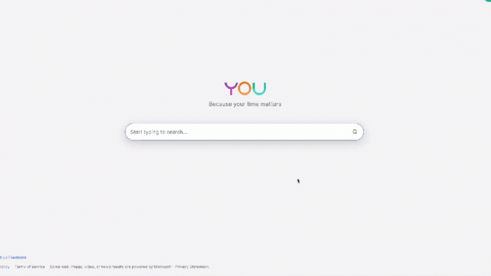 AI搜索引擎You.com今日推出测试版，将对抗谷歌