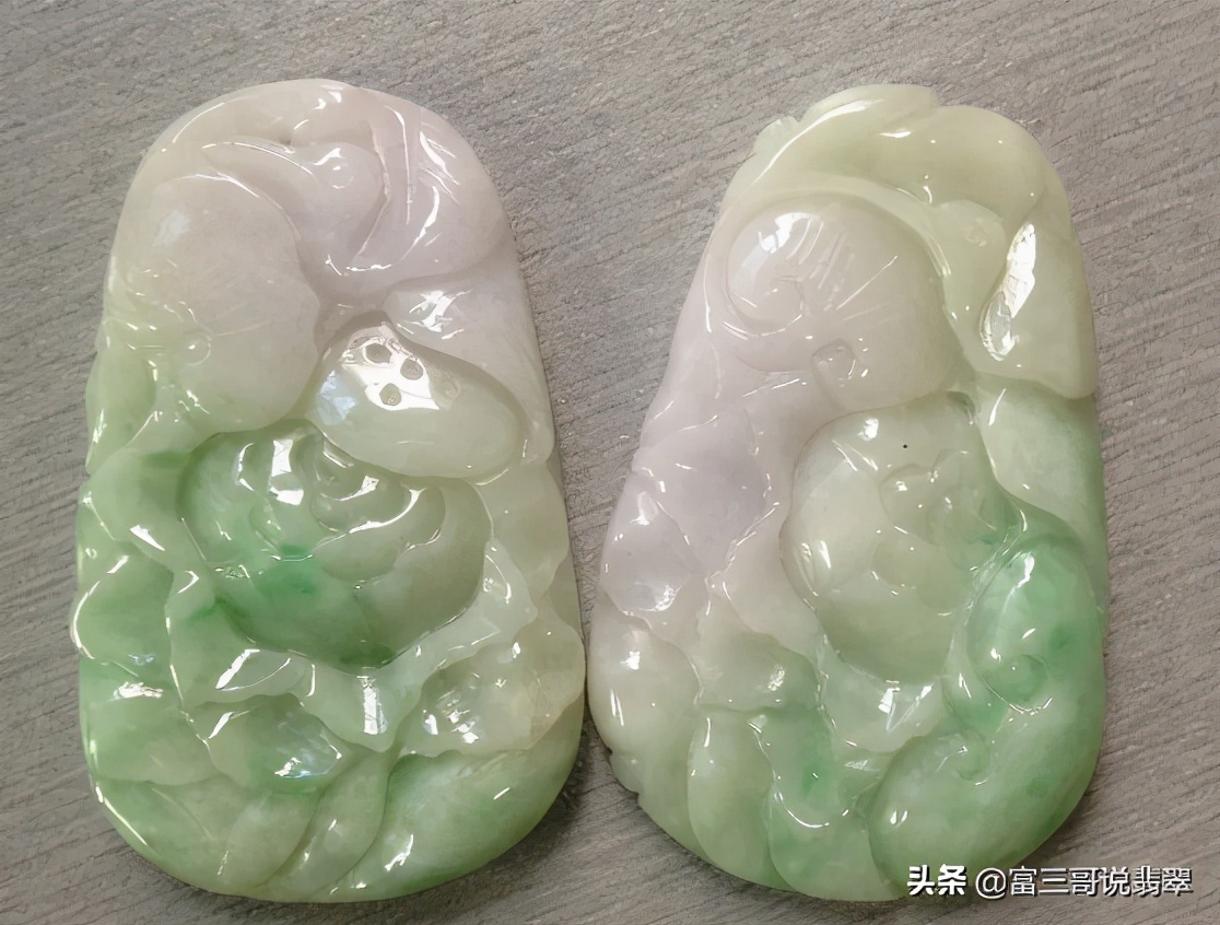 买的时候一定要留神(翡翠豆种和糯种的图片对比)-老玛瑙