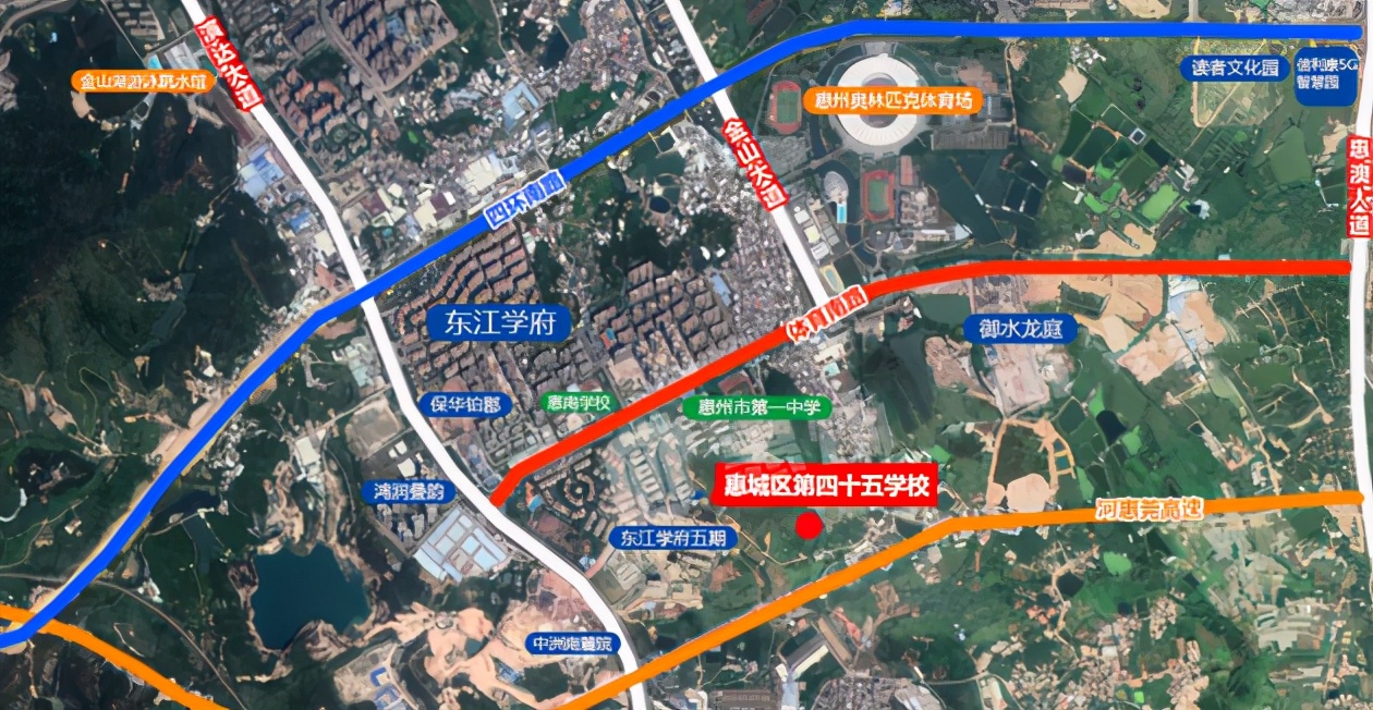 惠州7所新建九年一贯制学校来袭！合计可提供15990个学位