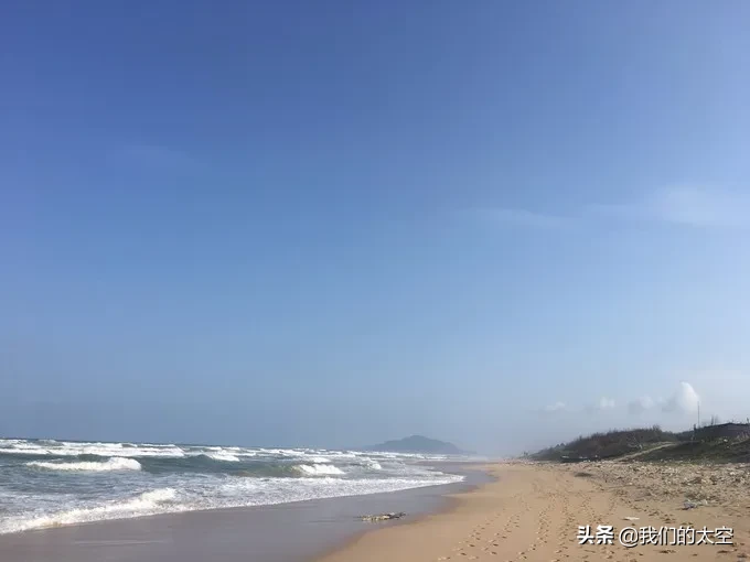 背靠椰林 ，面朝大海『太空美文』