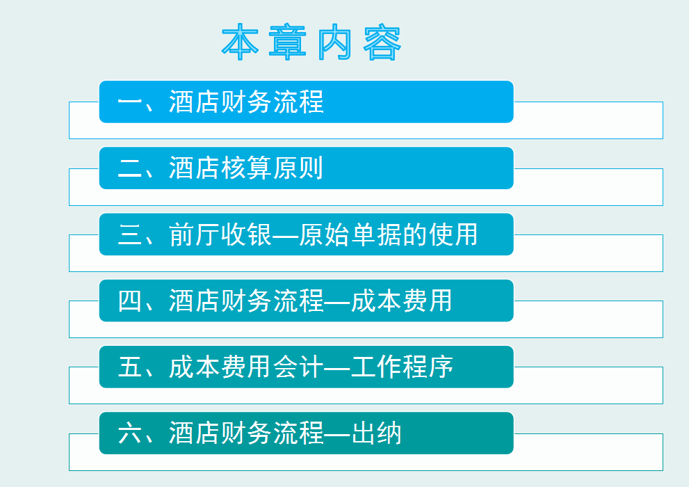 各行业会计处理略有不同：而酒店业会计更是奇特！详解会计核算