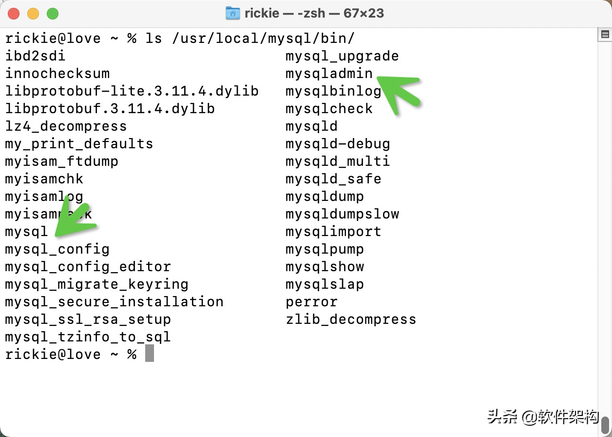MySQL for macOS如何调出命令行客户端MySQL Command Line Client