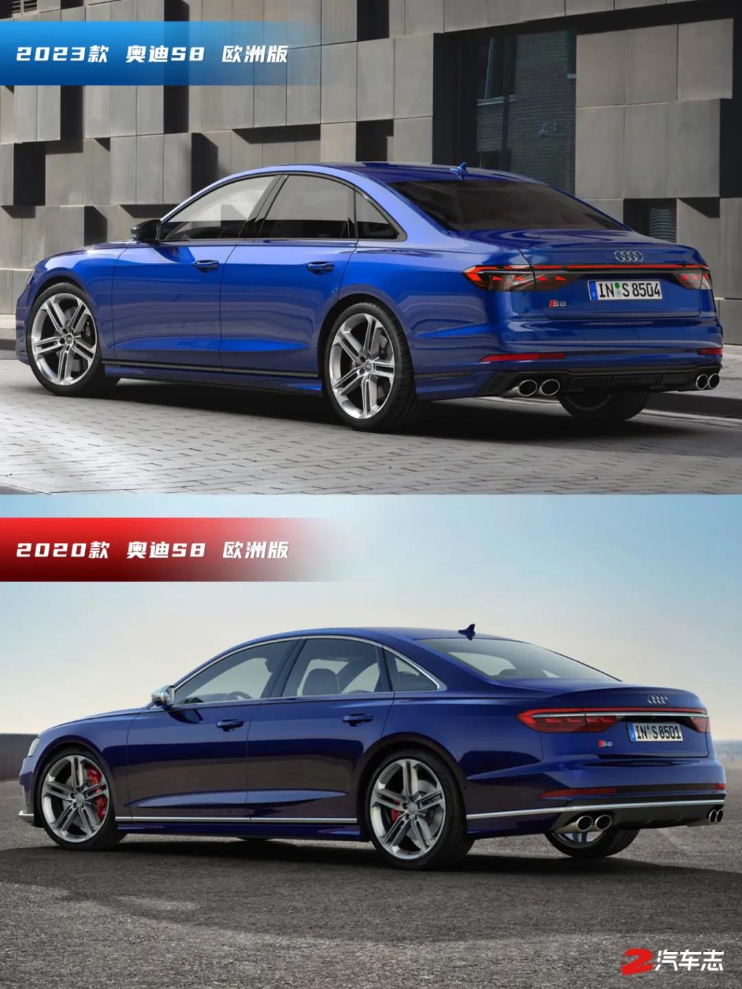 新款奥迪A8L、S8全球首发，旗舰搭571匹V8引擎，3.8秒即可破百