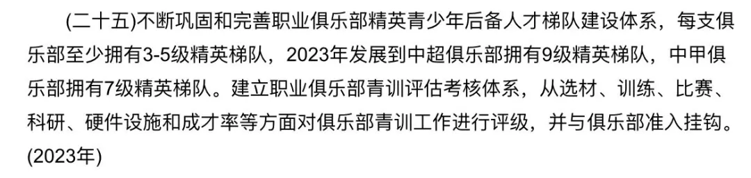 中超选秀制度是什么(中国足球总体改革方案（来自博主@10号沛沛）)