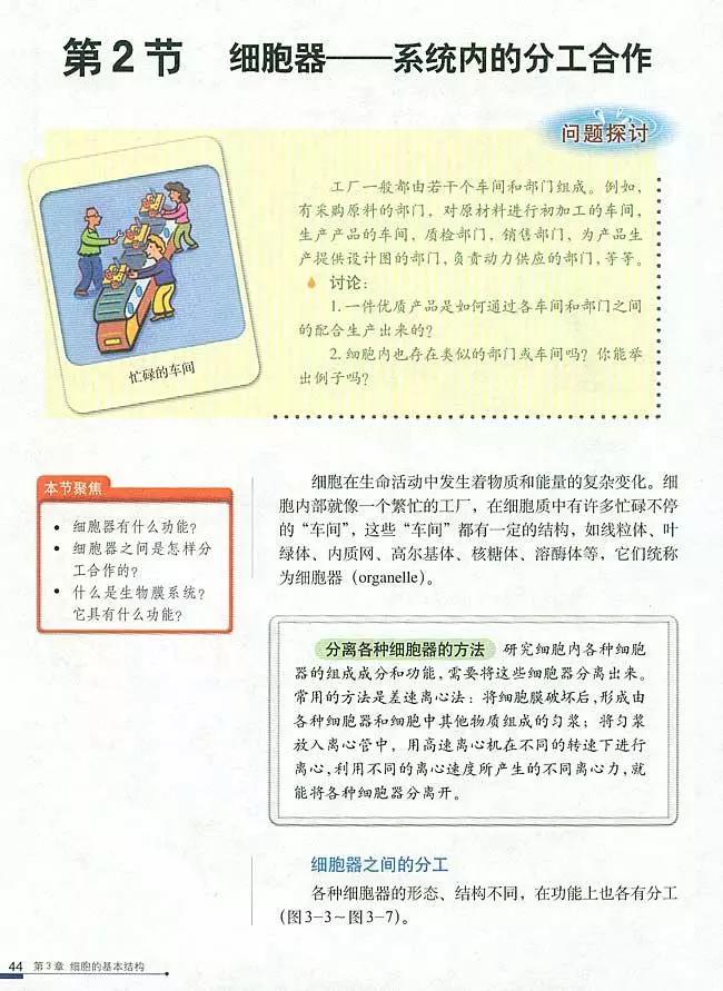 人教版高中生物（必修1）电子课本（高清版）