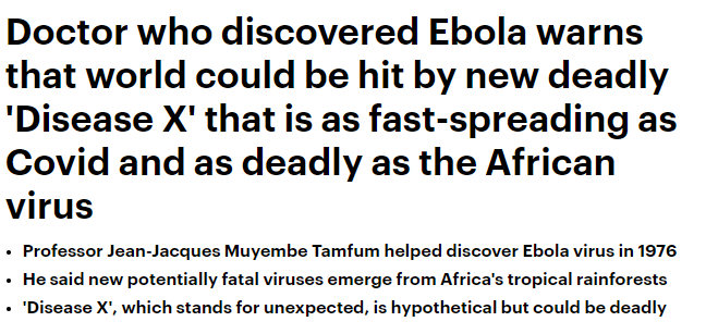 非洲疑出现未知致命病毒？！专家发出警告：比新冠更恐怖