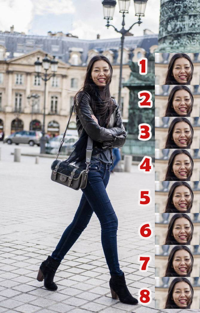 录好的视频怎么p图瘦脸(怪不得照片里你又矮又胖还腿粗)