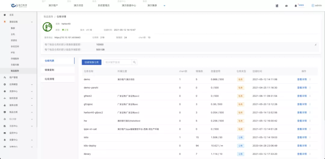 平台模块化,支持关键能力的插拔|谐云观云台推出最新版本v2.10.0