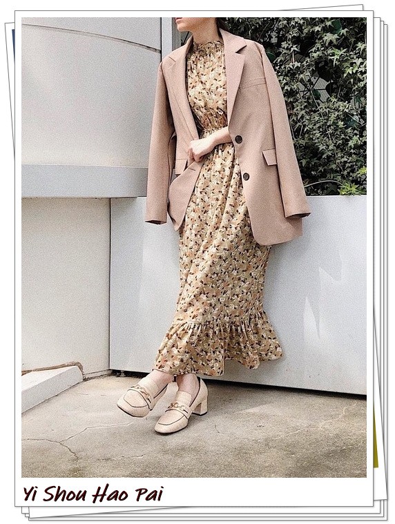 优雅而又知性！白色乐福鞋的秋冬搭配24例