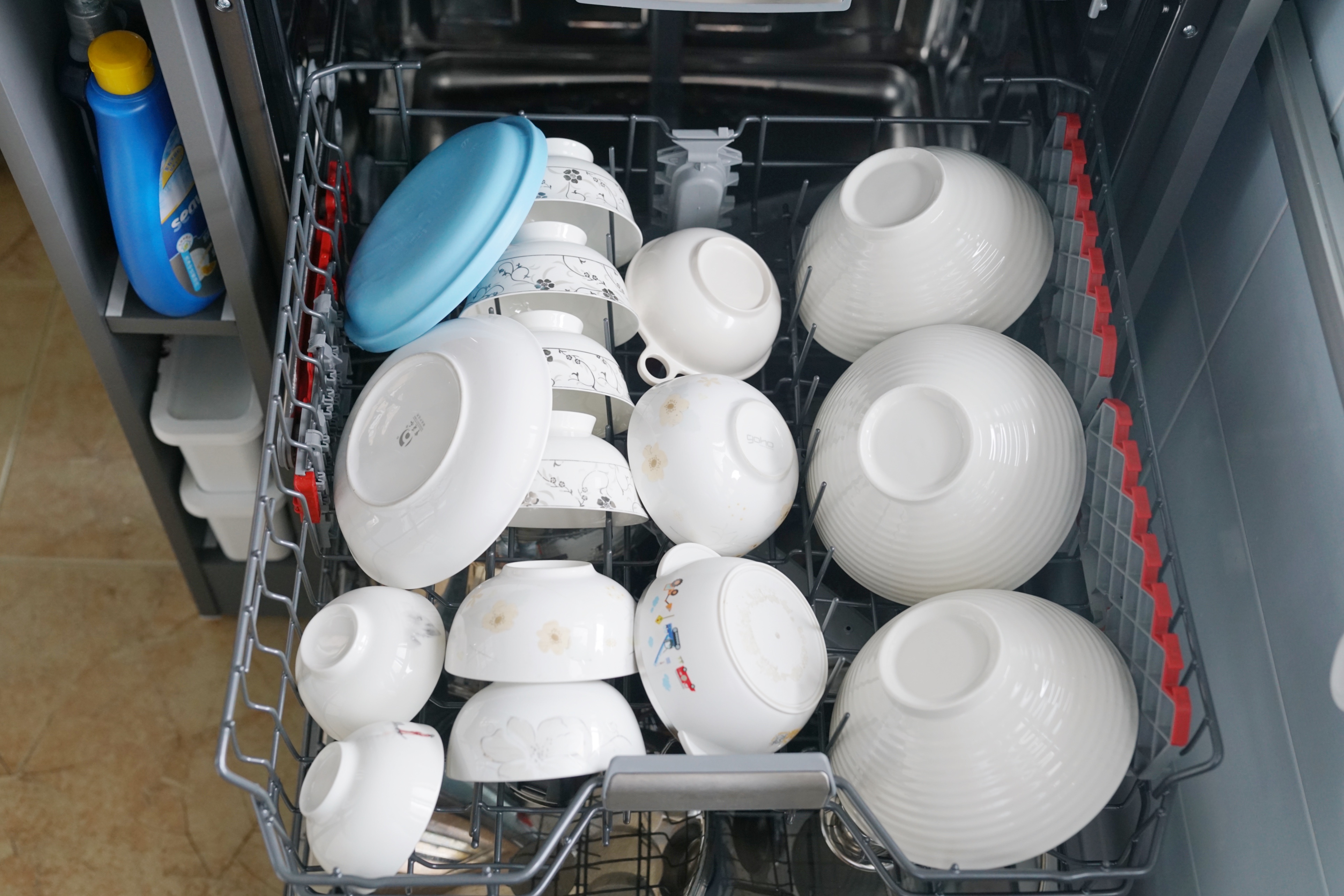 三层碗篮，自动升降，15套欧式洗碗机了解一下