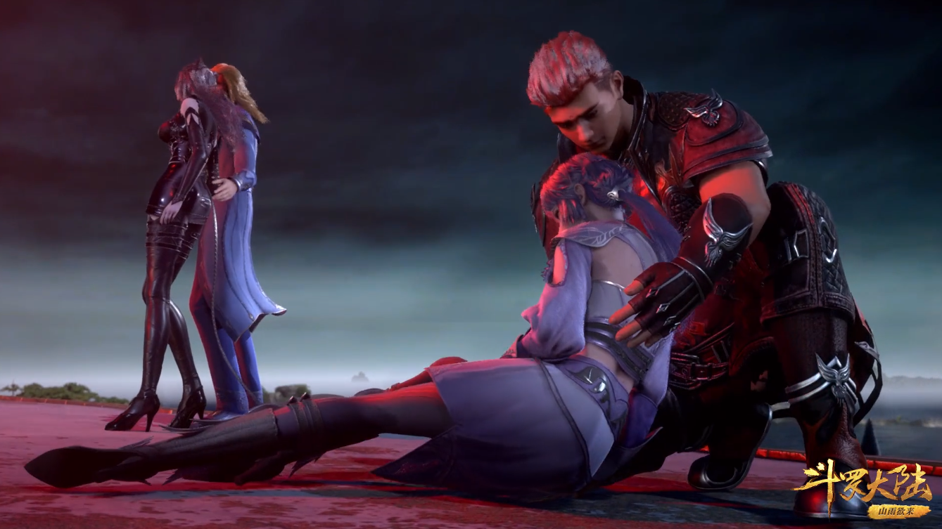 斗罗大陆:白沉香亲吻马红俊剧情没改?只不过这次是在水下进行的