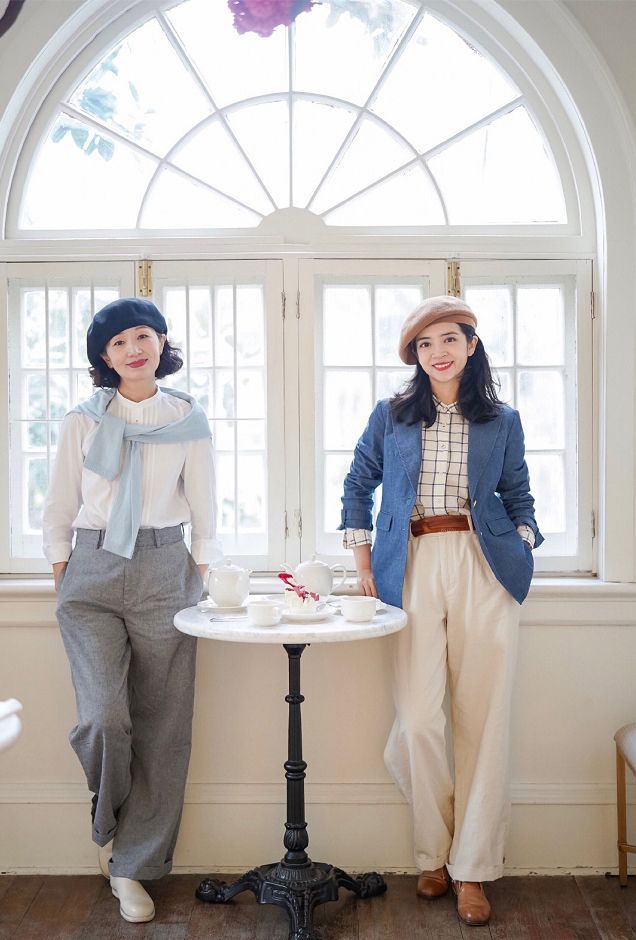 5、60岁的女人，如何把优衣库穿高级？7套秋冬搭配，照着穿就很美