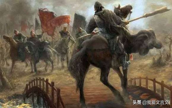 经典文言文赏析｜张飞横矛当阳桥