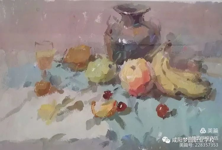咸阳梦圆职业学校——学生绘画作品展