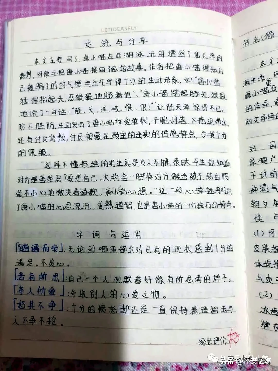 怀安县柴沟堡镇长胜小学网上秀学生假期作业