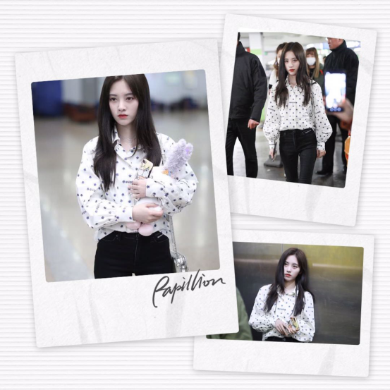 鞠婧祎的私服衣品真好，时尚造型减龄还显小，照着搭配“不翻车”