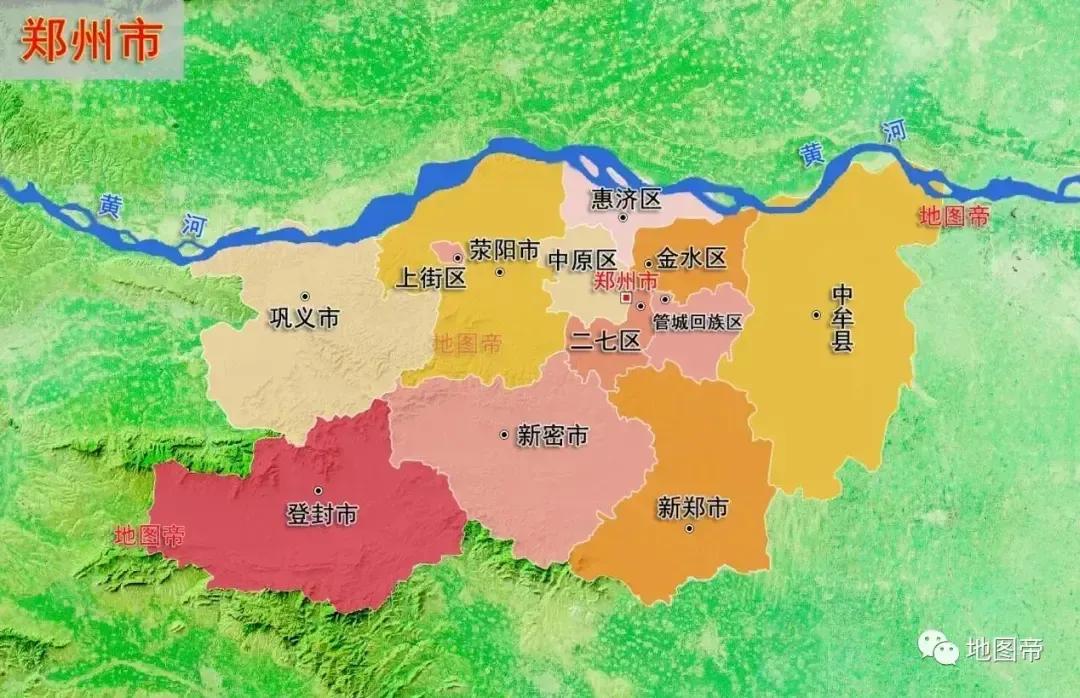 最新版‖河南省2020年标准地图（建议收藏）