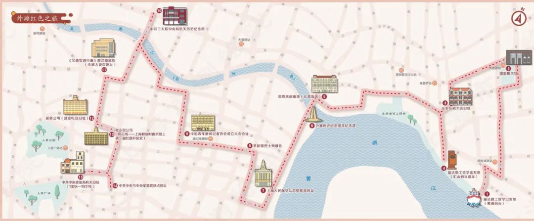 上海红色文化地图（2021版）发布！6条红色线路等你打卡