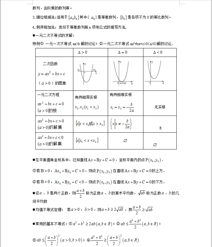 月考数学如何复习？只背公式是远远不够的，不背公式是万万不能的