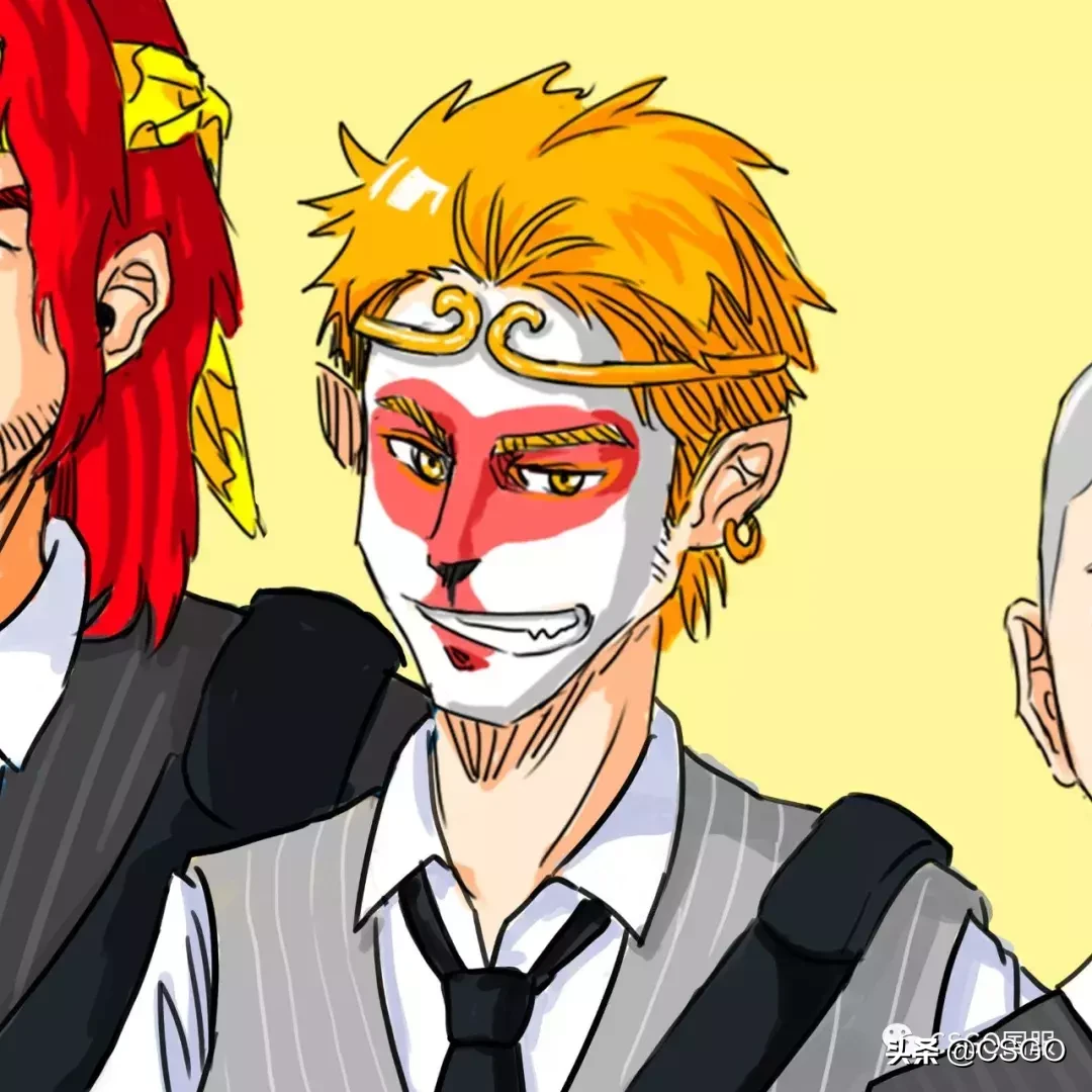 【原创壁纸】西游记五黑头像 2月专属手机壁纸