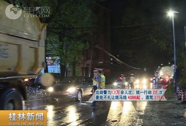 打响创城整治攻坚战！桂林严查交通违法行为！已有1.2万人被查