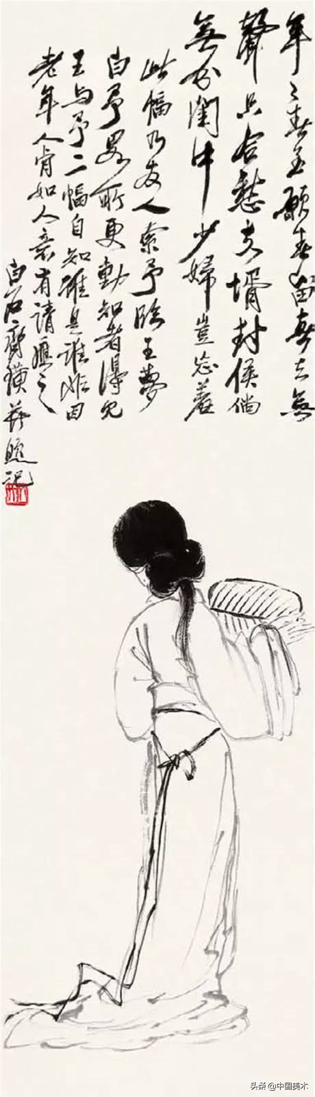 怪异“美人图”,放大10倍后奇迹出现了!