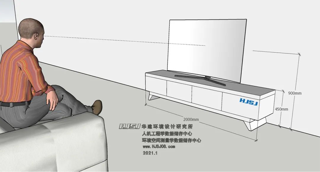 液晶電視安裝高度是多少電視機安裝高度標準詳解