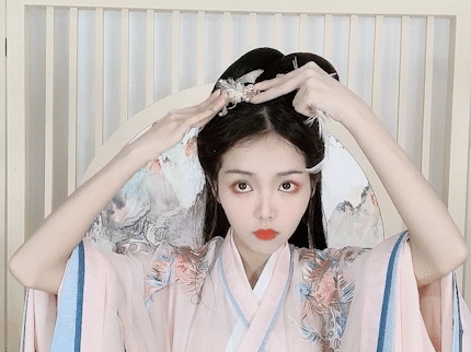 中国传统汉服发型教程