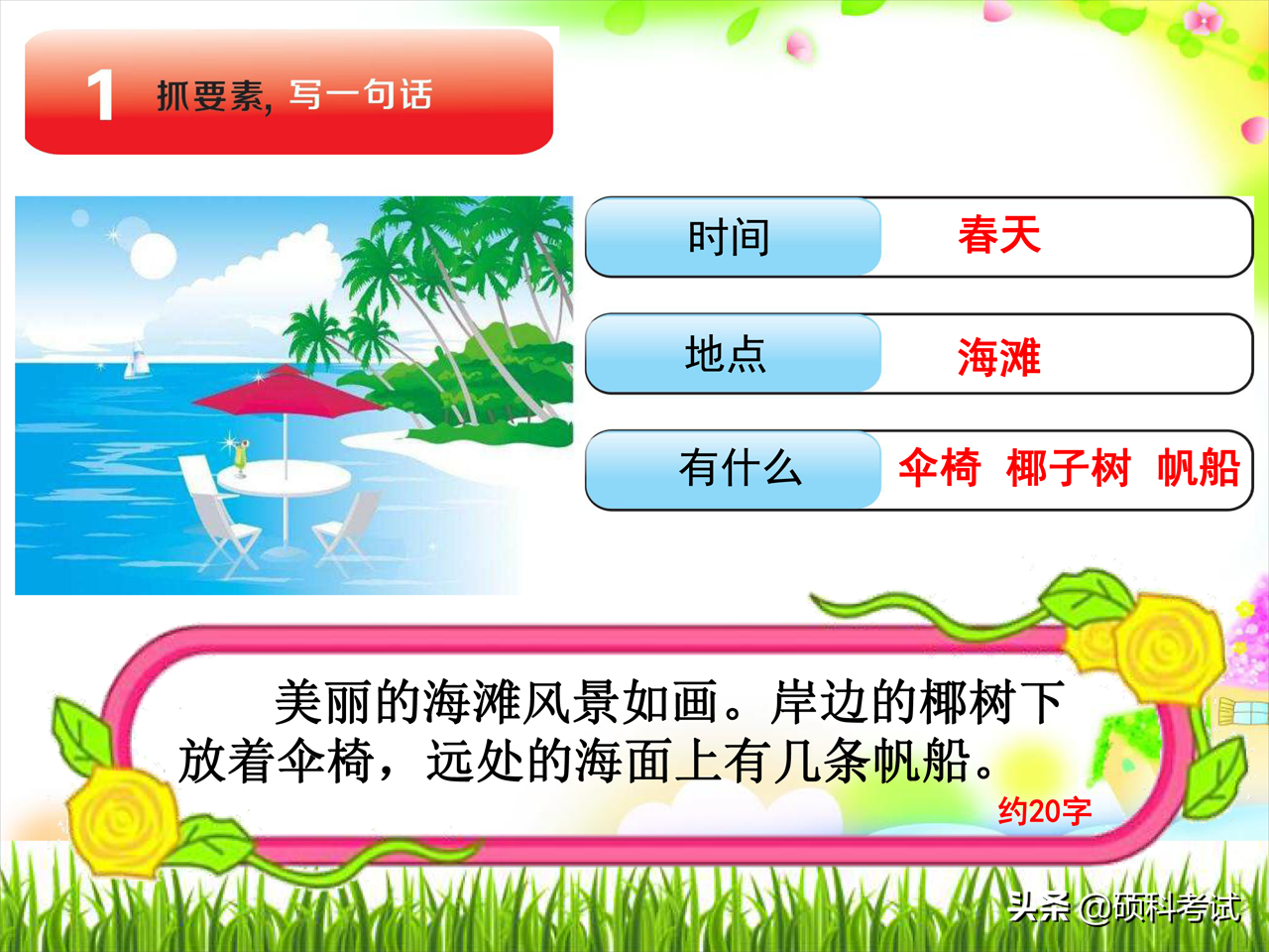 名师讲解：看图写话狠抓要素、找细节、加想象三步曲 干货 收藏好