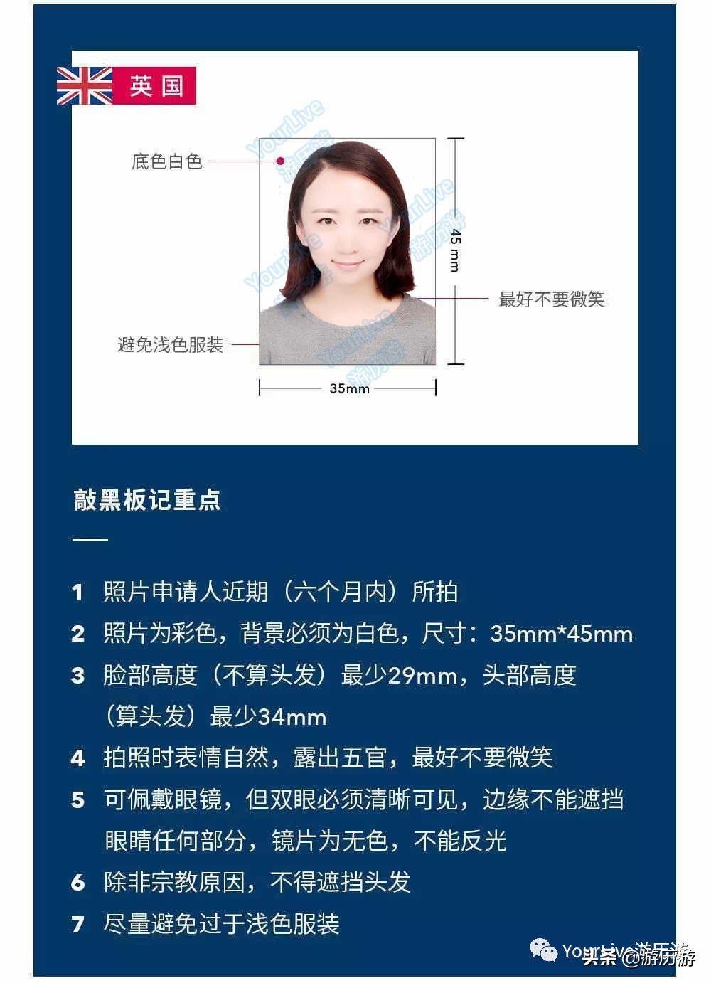 西班牙签证照片尺寸,西班牙签证照片尺寸要求