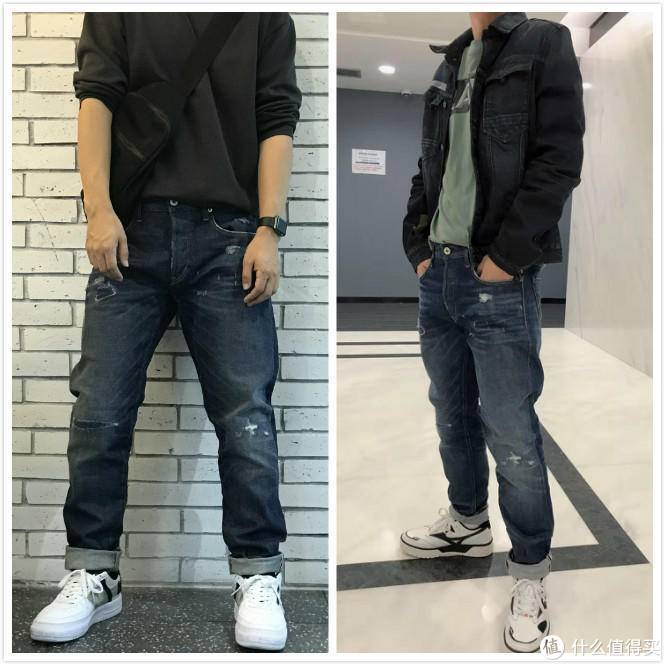 总有人问我G-star RAW 牛仔裤怎么选？真人秀尺码建议