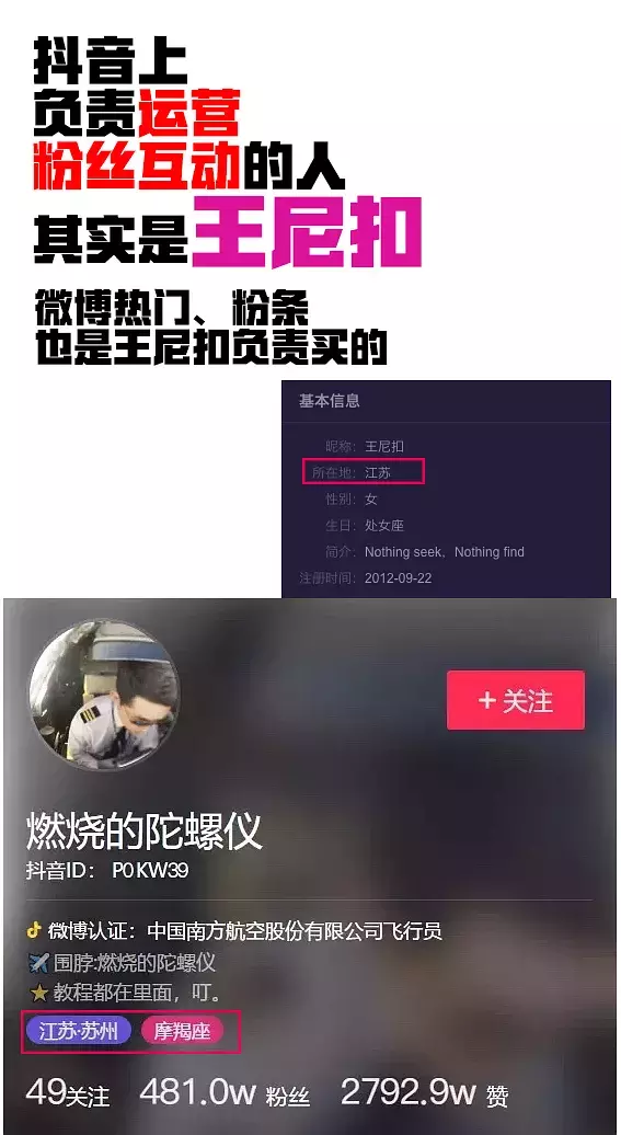 抖音“燃烧的陀螺仪”样貌遭扒惊呆网友，那么爱装怪不得不敢露脸