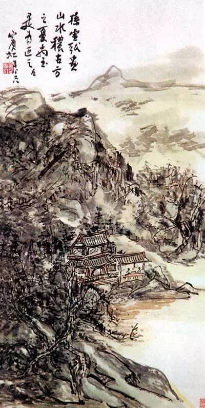 黄宾虹的“五笔七墨”