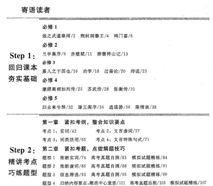 高中语文教辅大选——兼谈语文学习策略的特殊性