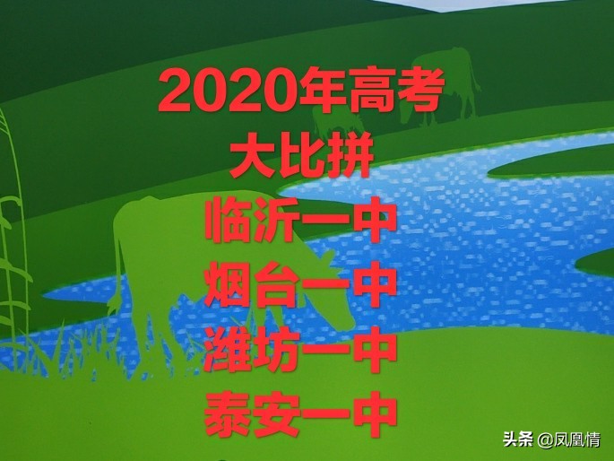 泰安一中高考录取榜2017（2020年高考）