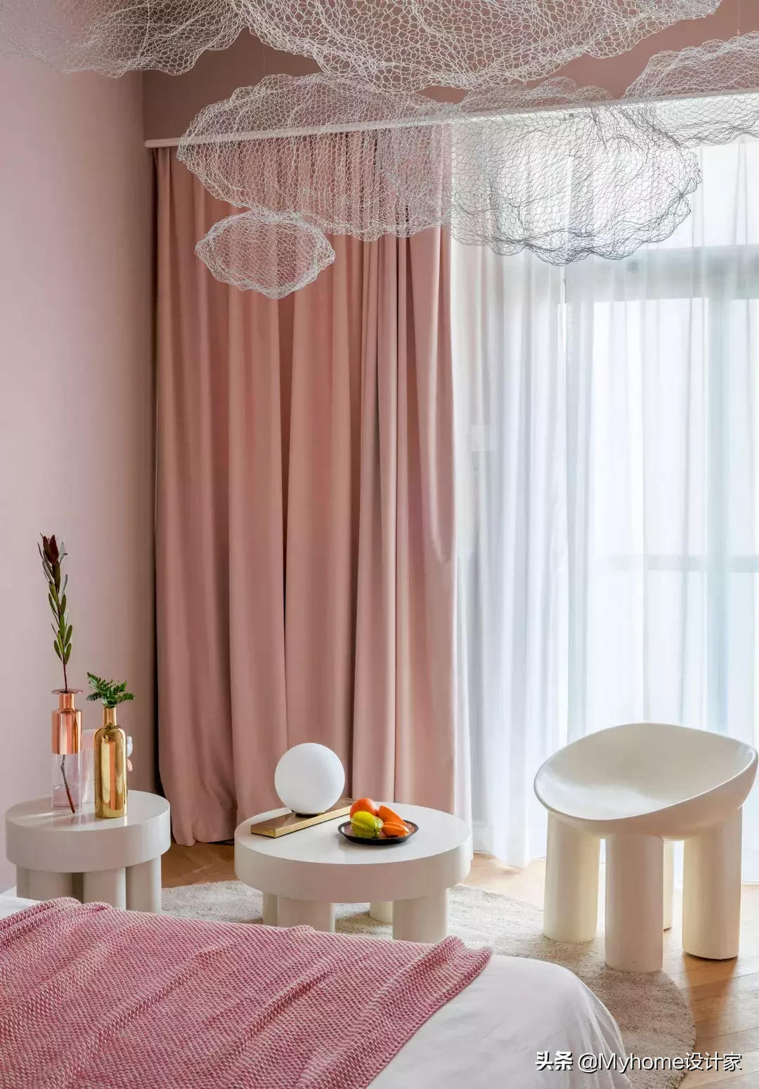 爆改女博主上海出租房,全靠精品软装,这等级堪比皇宫豪宅!