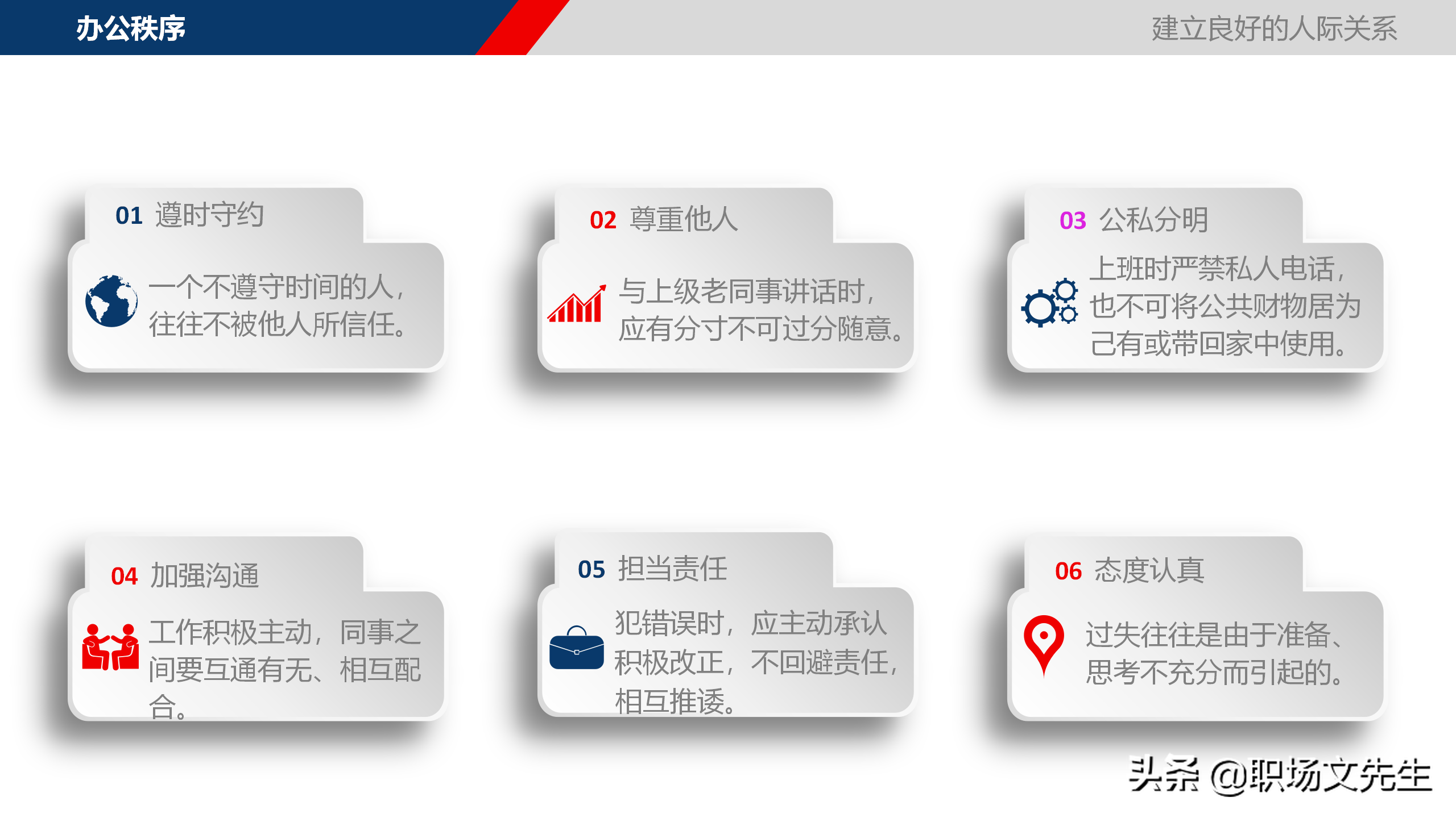 职场精英必修课程：29页办公室礼仪培训课件，早日修炼升职加薪