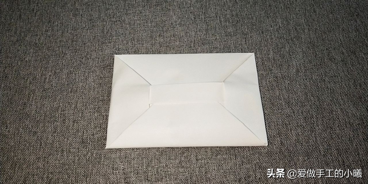 折纸教程：A4纸折出的漂亮信封，简单又实用